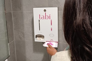 De nieuwe Dameshygiëne dispenser!